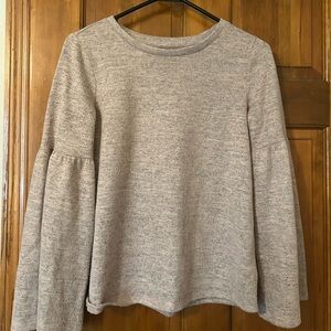 Mauve Bell Sleeve Top